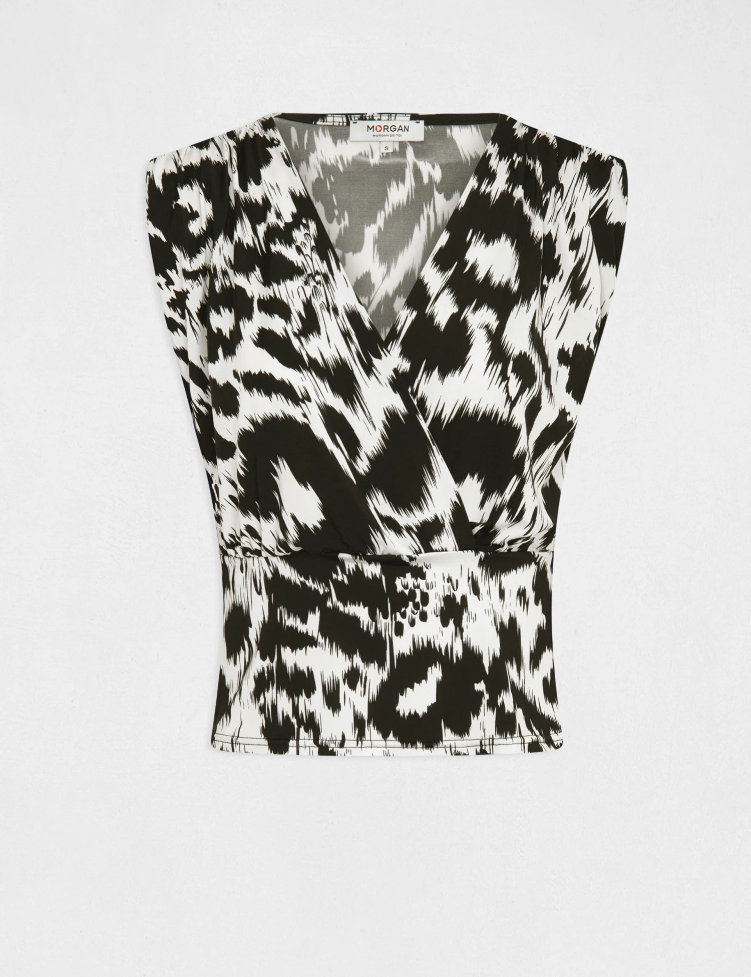 Débardeur à épaulettes Imprimé Abstrait Multico Femme – Image 4