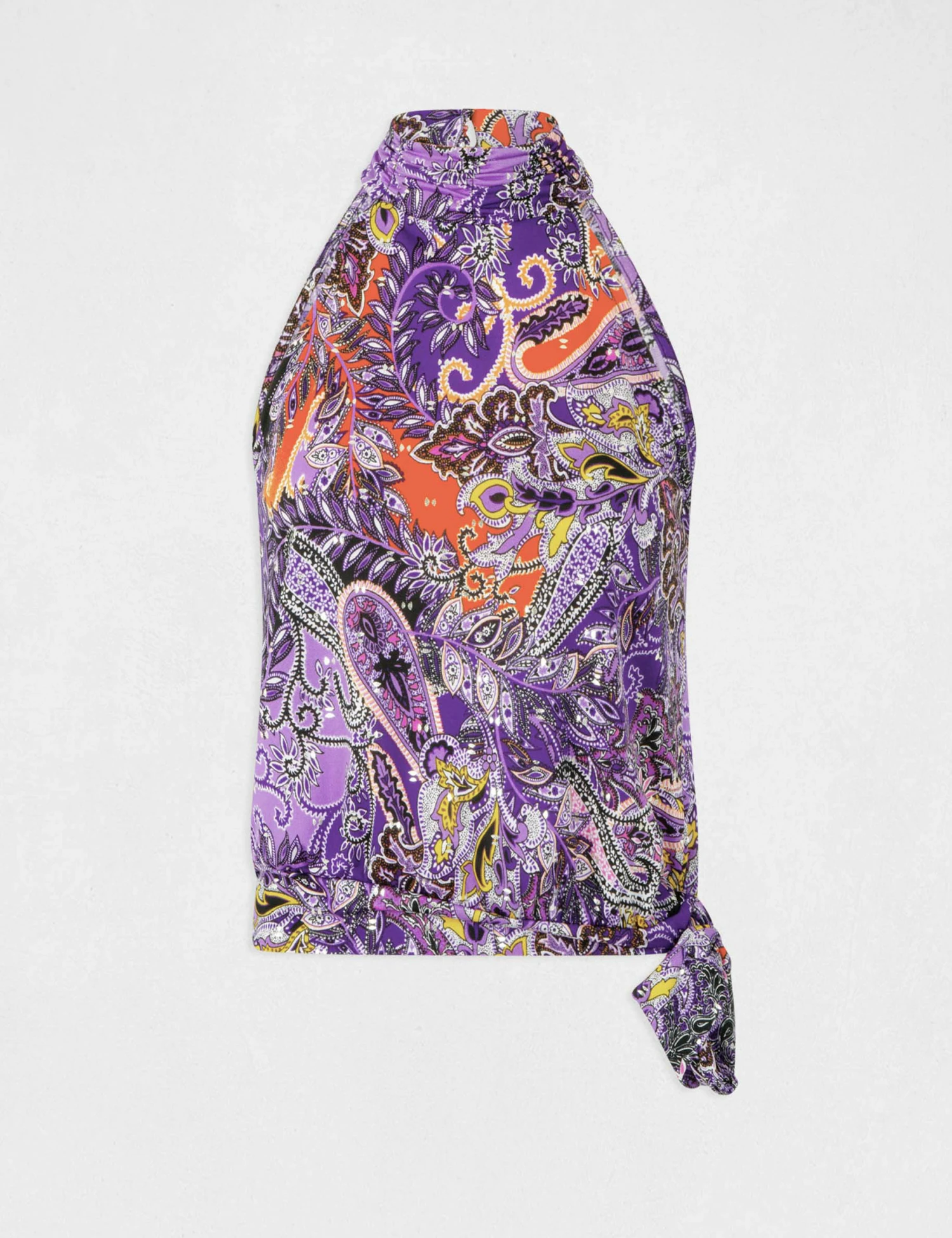 Débardeur Encolure Américaine Imprimé Multico Femme – Image 4