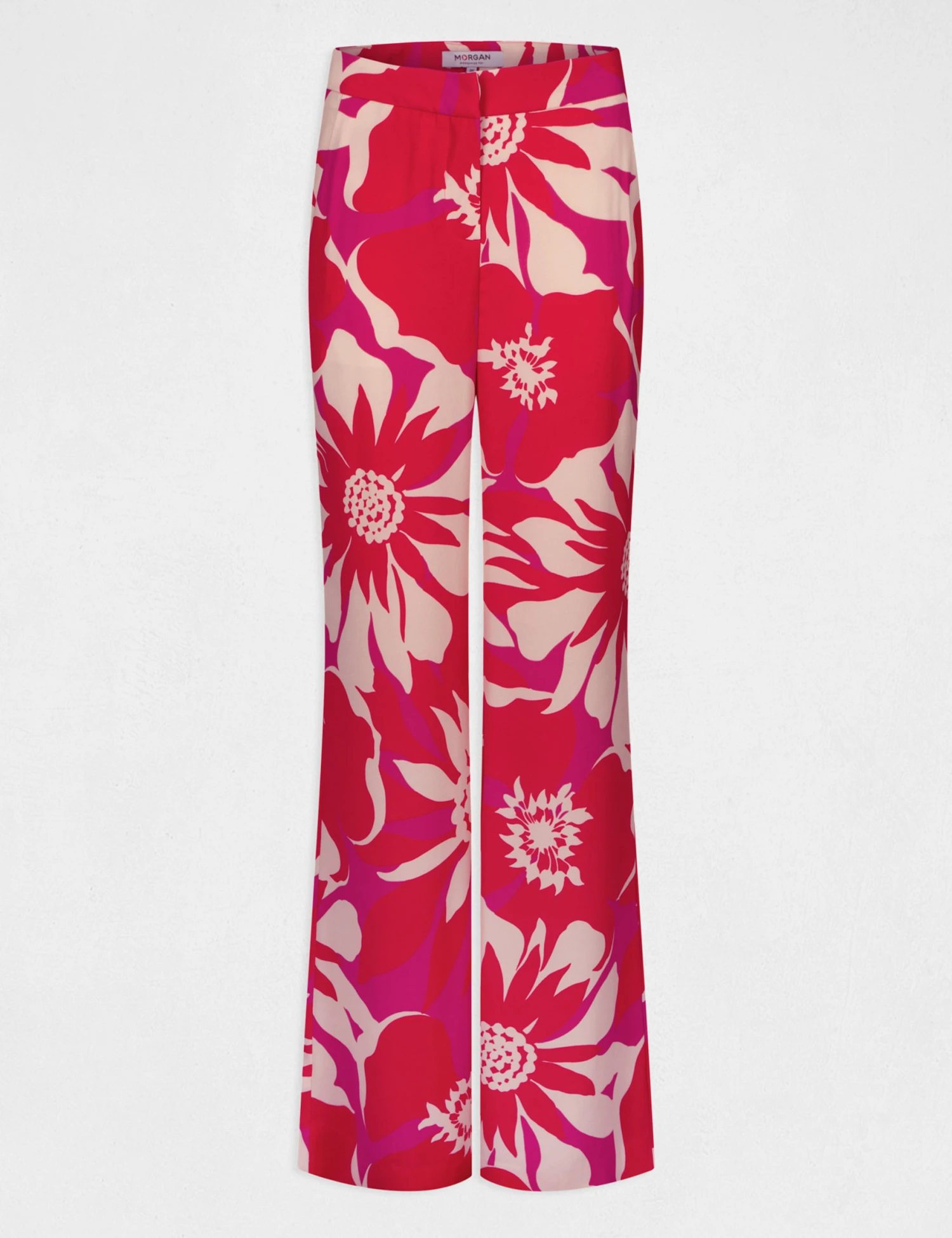 Pantalon Large Fluide Imprimé Floral Multico Femme – Image 4