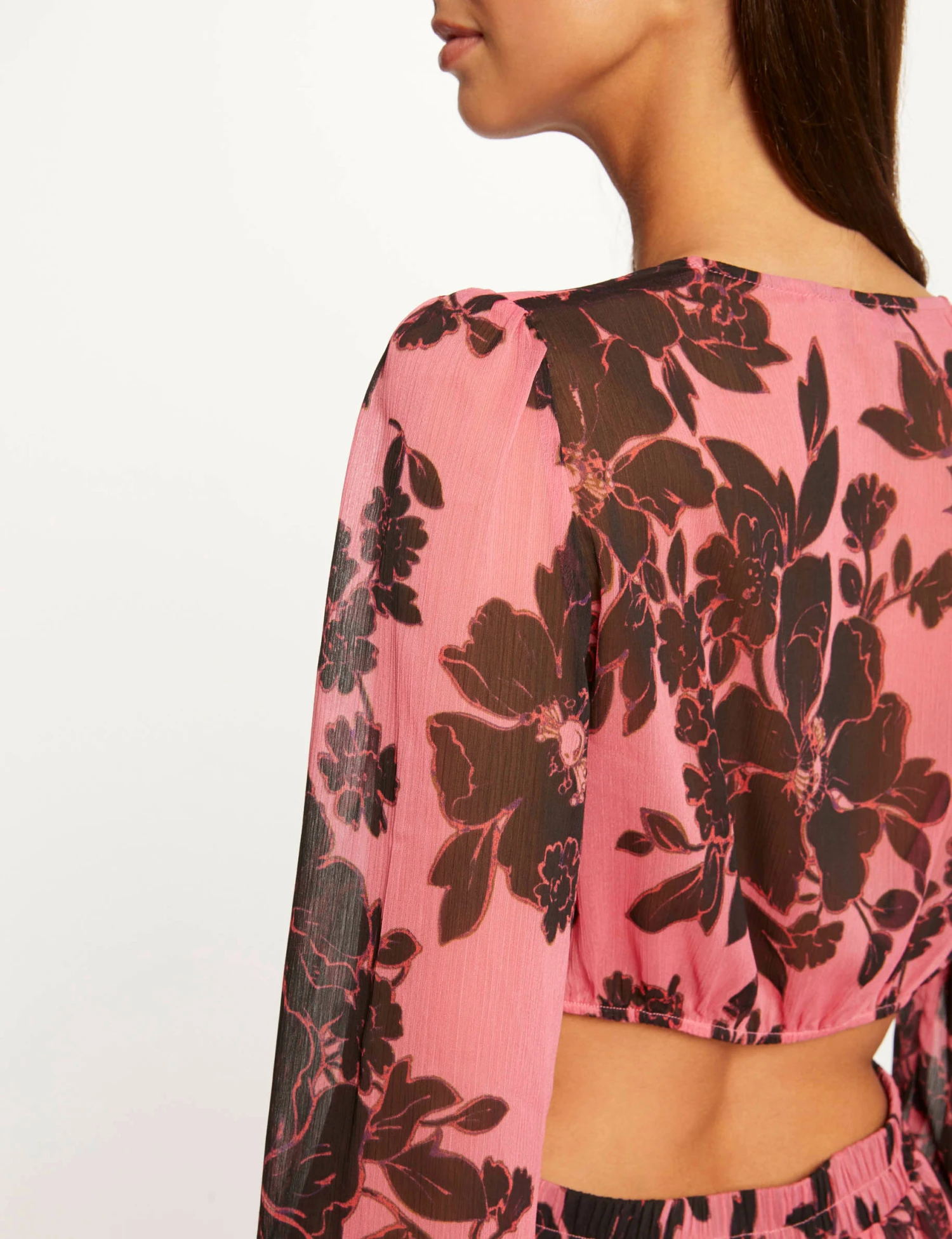 Robe Droite Imprimé Floral Multico Femme – Image 6