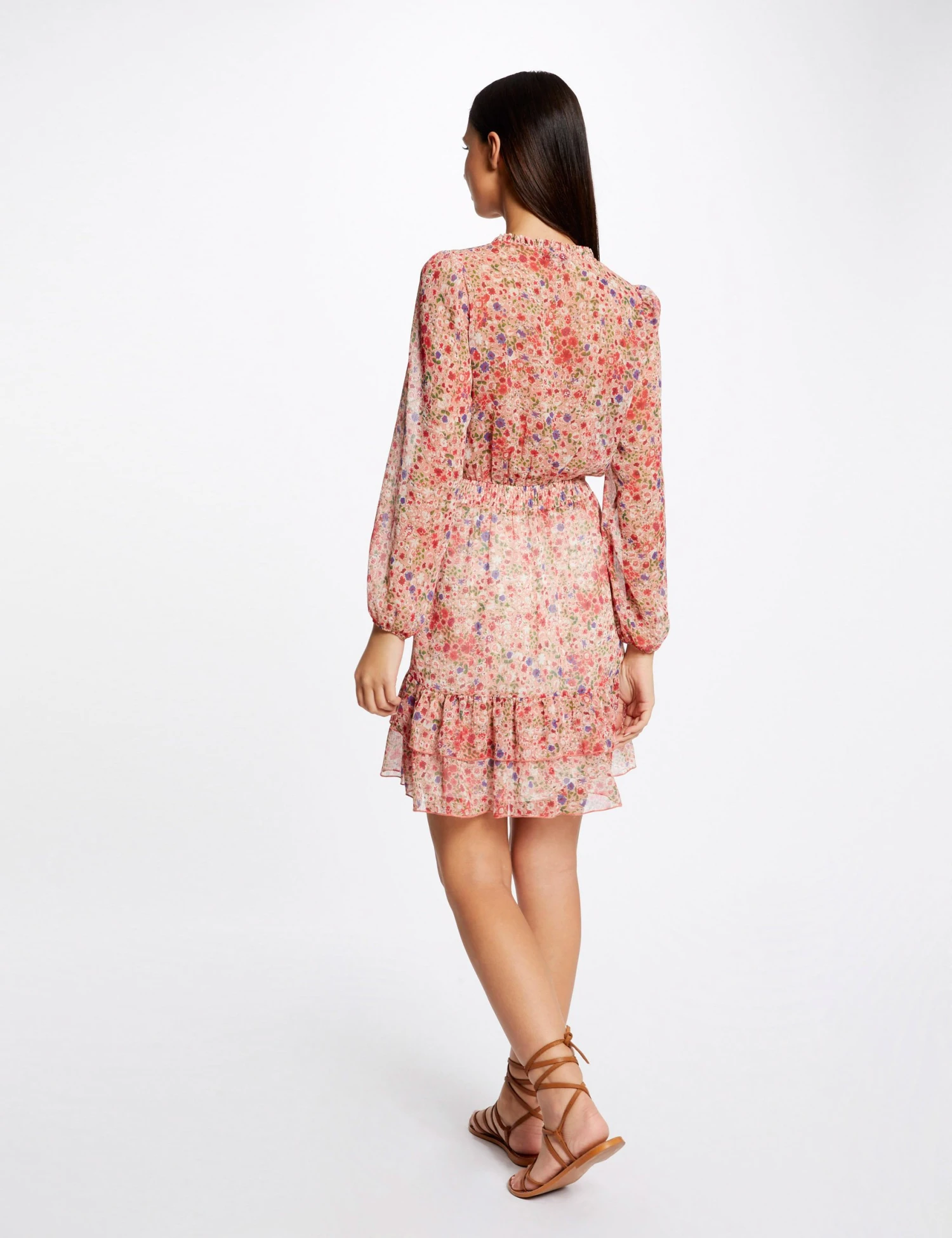 Robe évasée Imprimé Floral Multico Femme – Image 2