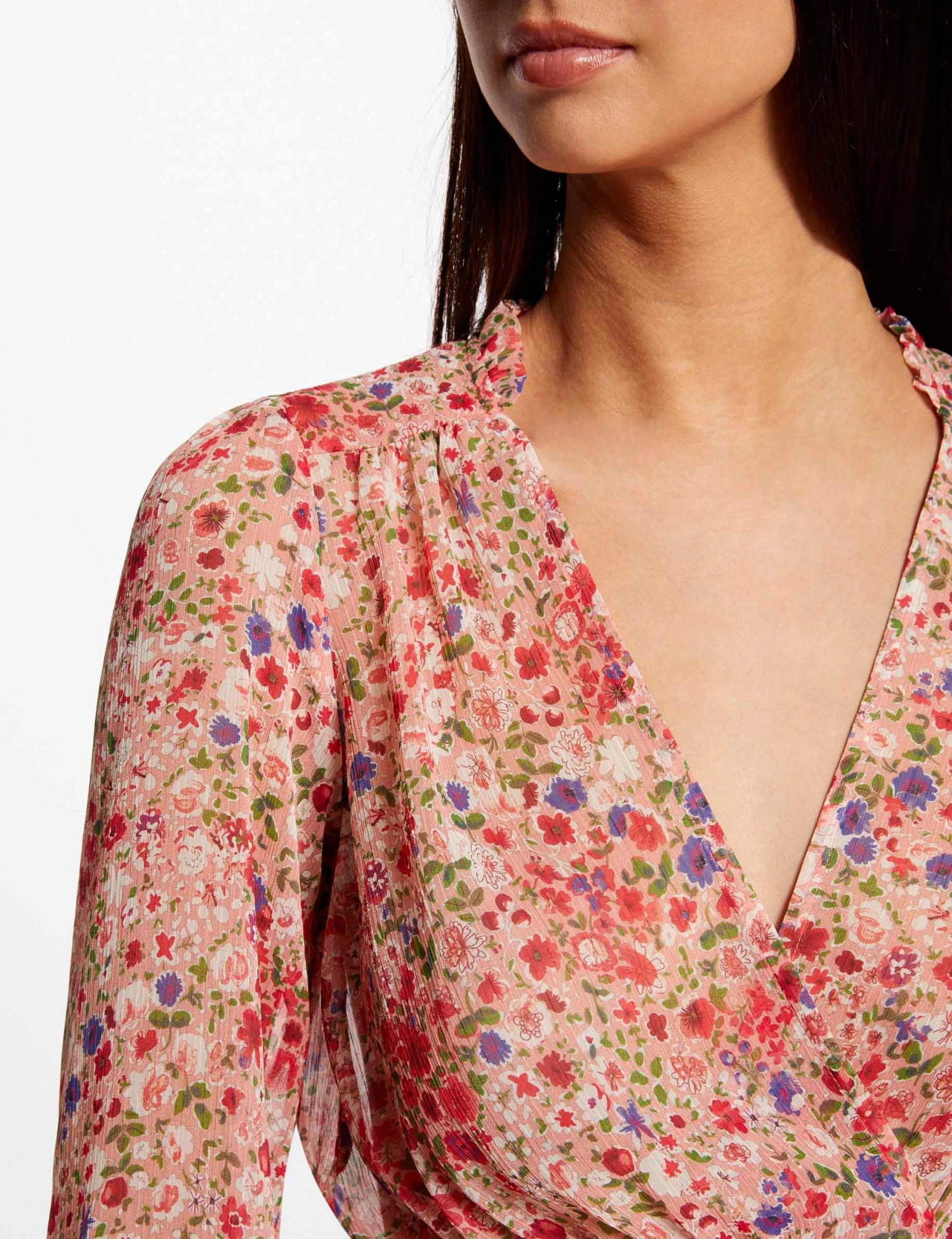 Robe évasée Imprimé Floral Multico Femme – Image 6