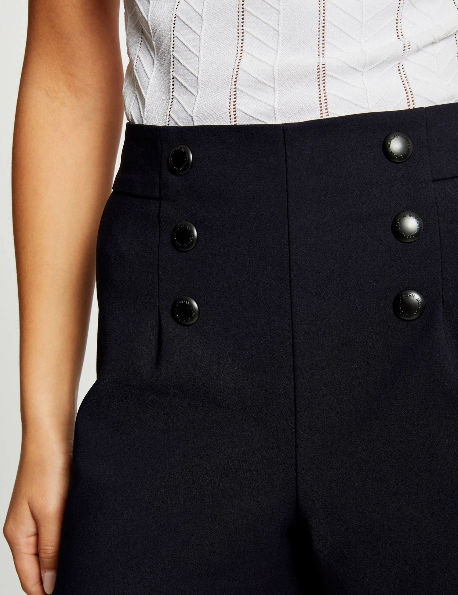 Short City Droit à Pont Marine Femme – Image 5