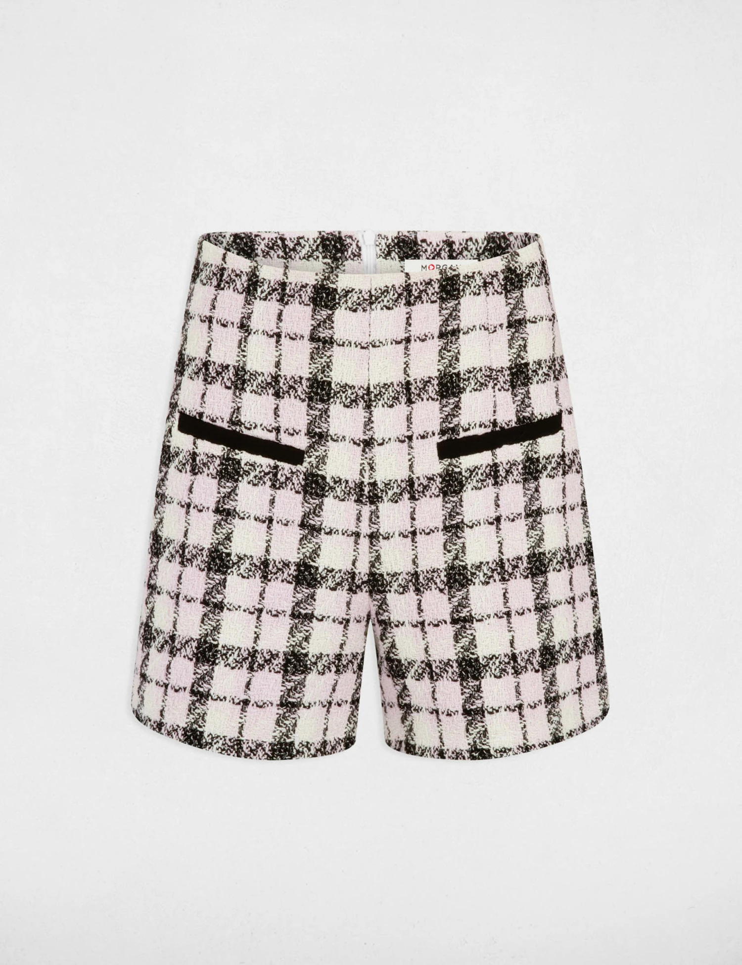 Short Droit à Carreaux Multico Femme – Image 5