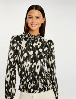 T-shirt Ă Manches Longues Multico Femme