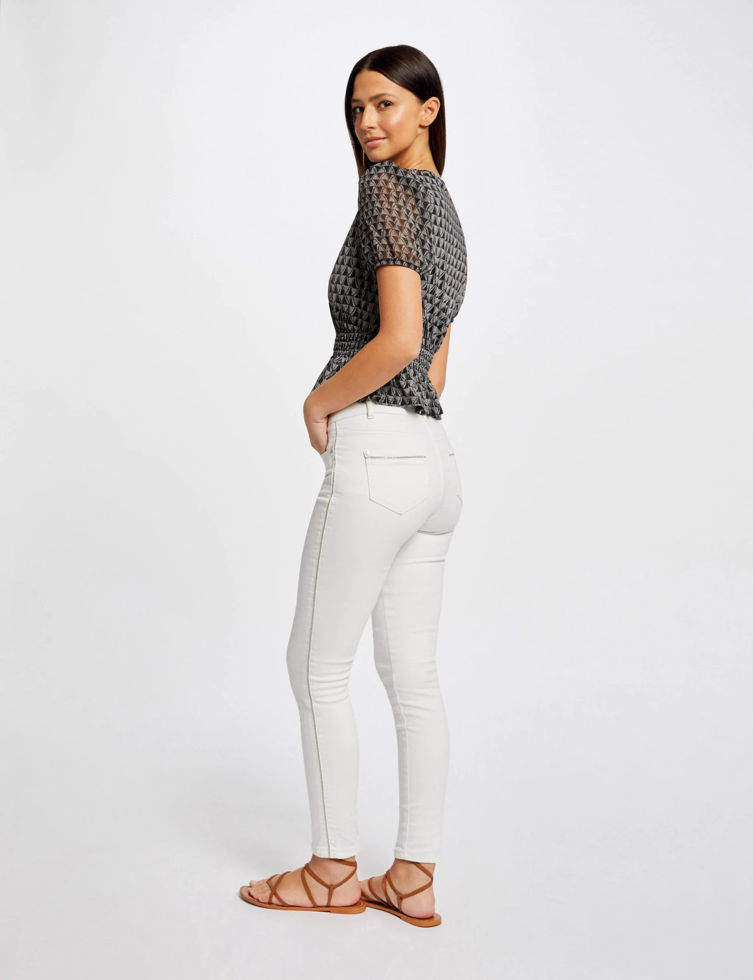 T-shirt Manches Courtes Ballons Imprimé Multico Femme – Image 2