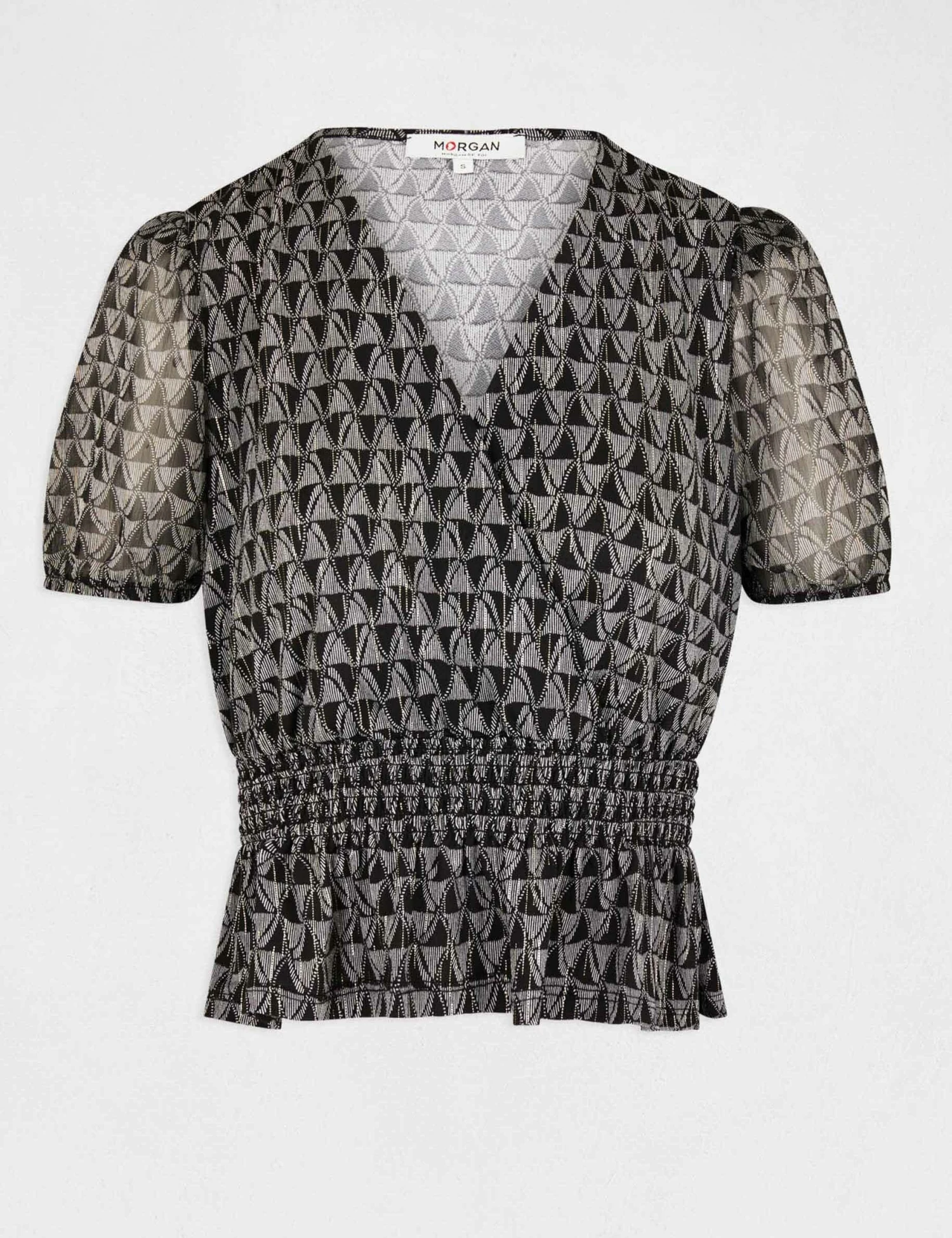 T-shirt Manches Courtes Ballons Imprimé Multico Femme – Image 4