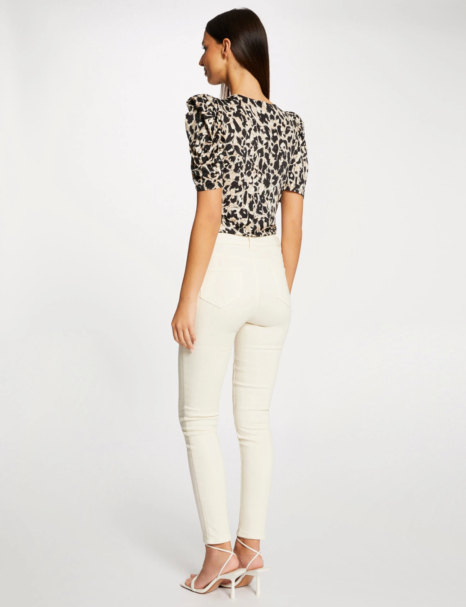 T-shirt Manches Courtes Imprimé Multico Femme – Image 2