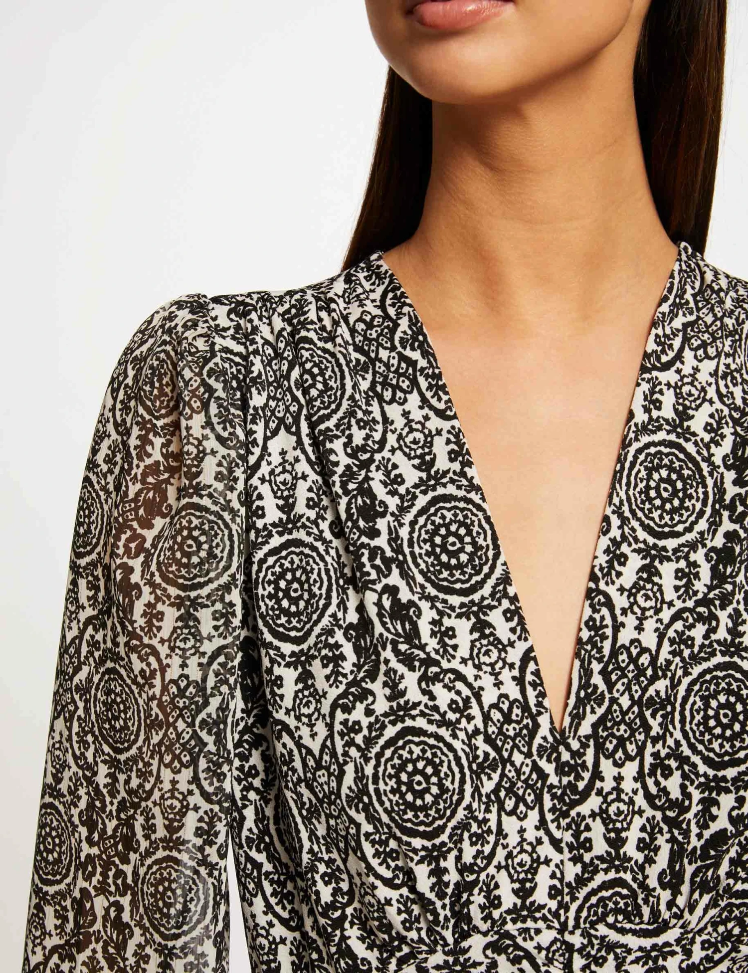 T-shirt Manches Longues Imprimé Multico Femme – Image 5